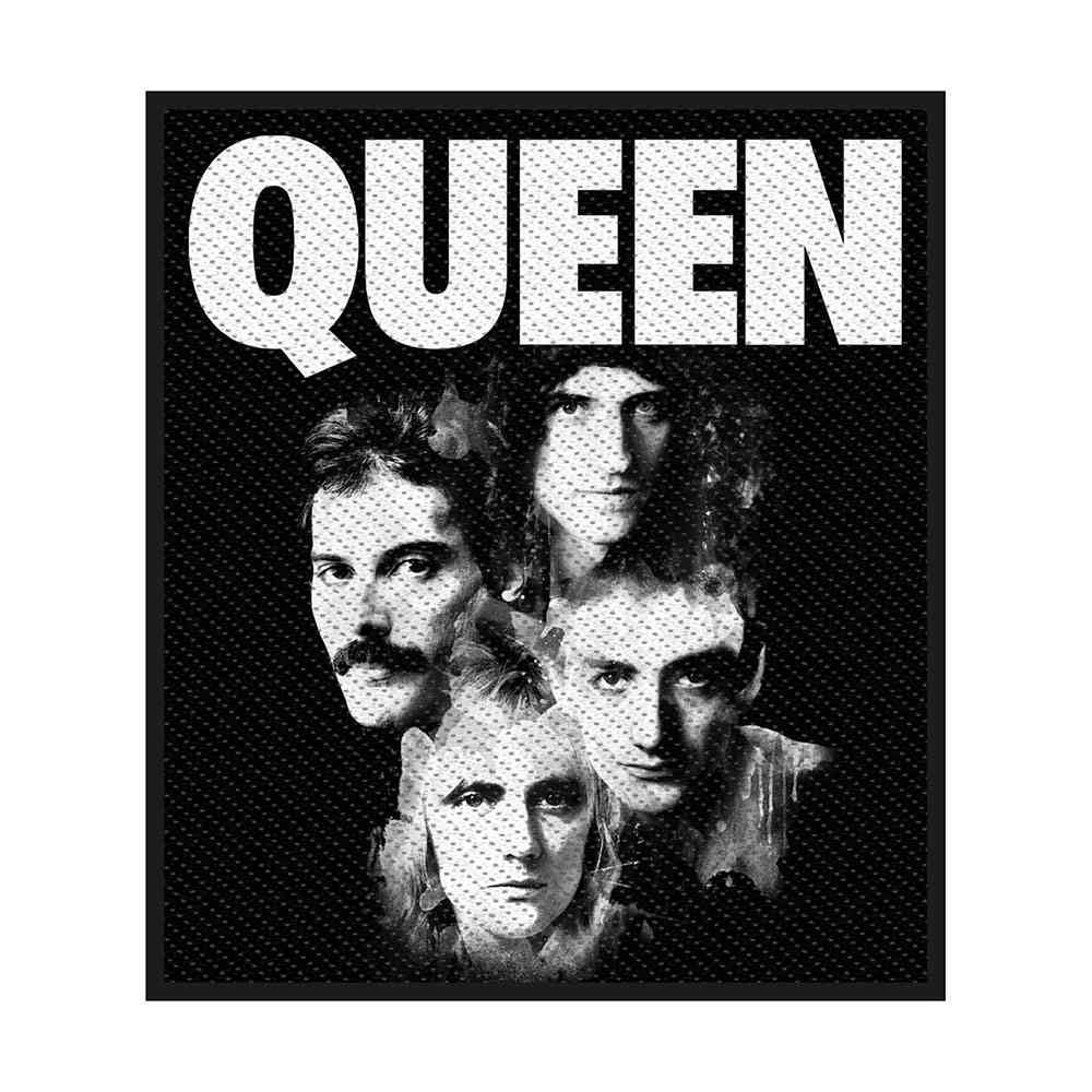 Queen - Faces Patch - Black